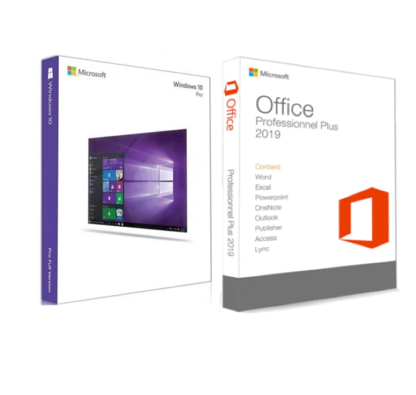 Pack Office 2019 Pro Plus + Windows 10 Pro
