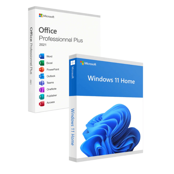 Pack Office 2021 Pro Plus + Windows 11 Famille - K - Licence Store