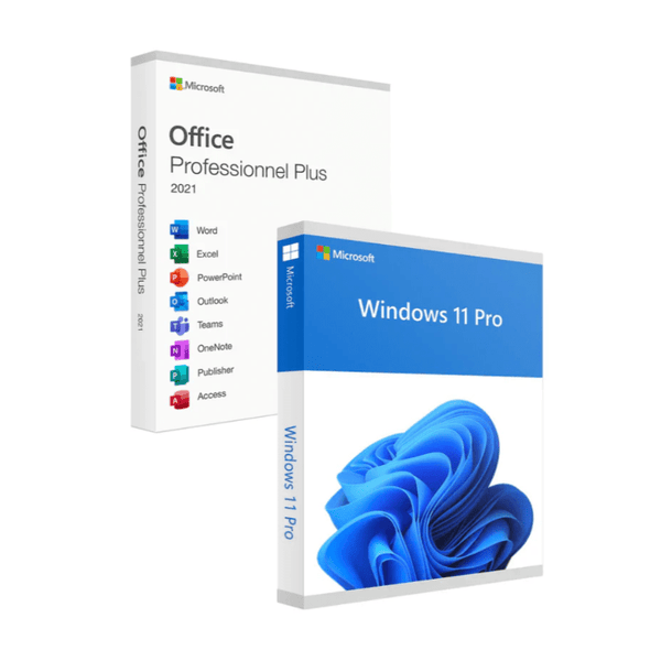 Pack Office 2021 Pro Plus + Windows 11 Pro - K - Licence Store