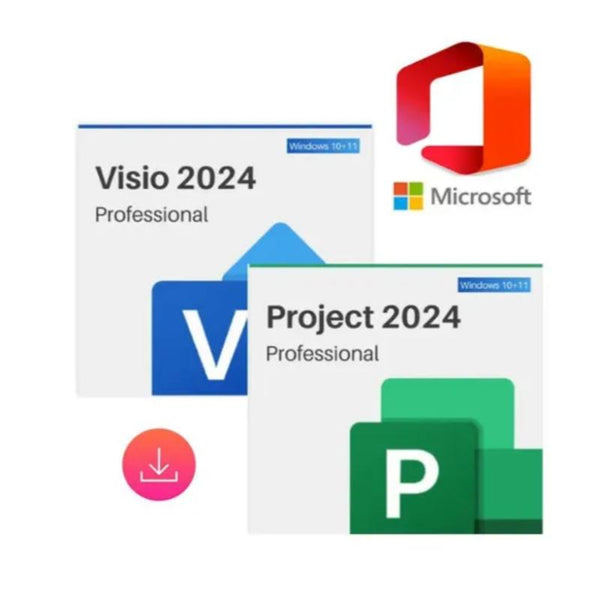 Pack Visio Pro 2024 + Project Pro 2024 - K - Licence Store